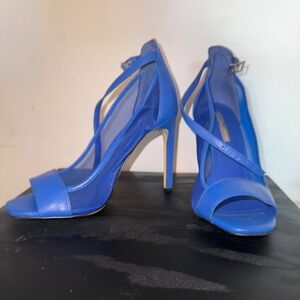 Blue High heel shoes